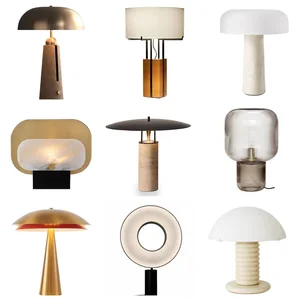 Nordic Designer's Creative Modern Iron Body Desk Lamp Dome Shade Simple Decorative Touch for Living Room Bedside Bedroom E26