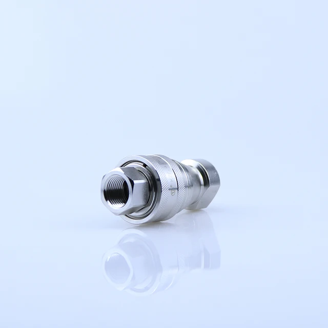 Iso 7241-B  304 KZF Hose Connector Hydraulic Quick Coupling Large Quantity in Stock  Faster Deliver
