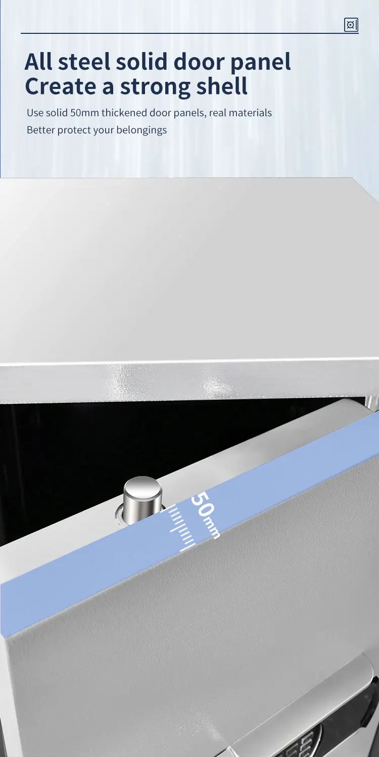 CEQSAFE Home Bank Use Mechanical Metal Security Steel Fire Proof Box Smart Safe Box supplier