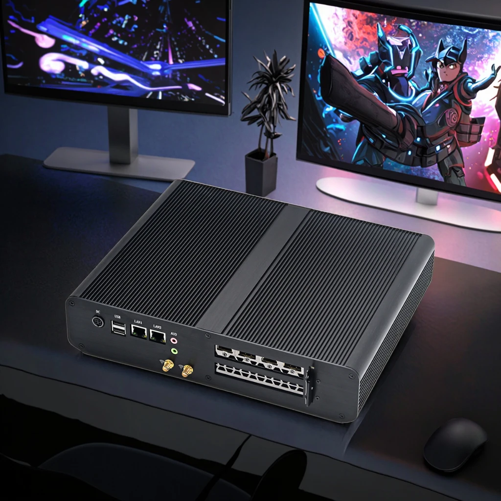 Topton V7 Mini Gaming PC with Intel Core i7, NVI-DIA GeForce RTX