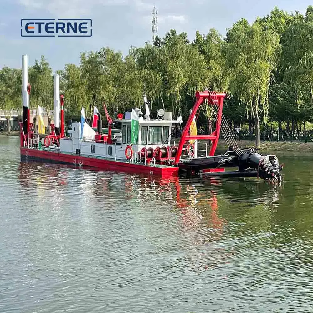 ETERNE Machinery Cutter Dredger Efficient Sand Dredging Machine with Core Pump Engine Motor Components