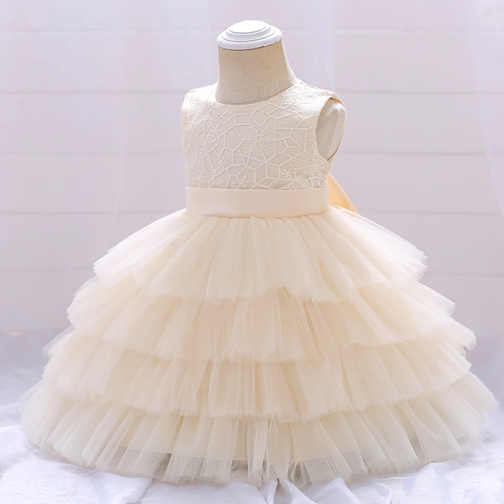 Mqatz Hot Sale Puffy Kids Dresses Baby Girl Wedding Dress Wholesale ...
