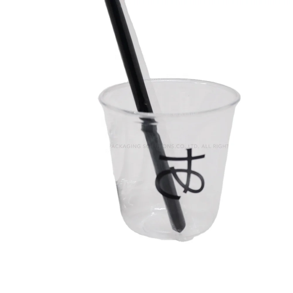 1000 14 oz plastic cups CCF 12/14OZ(400ml) PET Plastic Drink Cup | 98mm Diameter