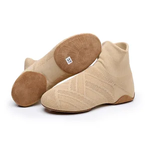 Ladies Soft-Soled Ballet Shoes Low Heel Comfortable Latin Dance Shoes Adult Indoor and Outdoor Stage Performance Dance Shoes