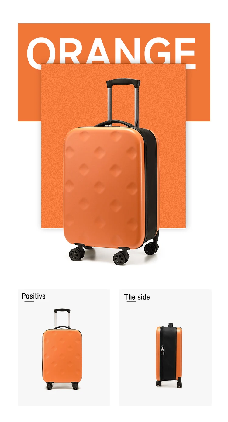 New Design 4 Wheels Foldable Luggage Trolley Case Folding Suitcase