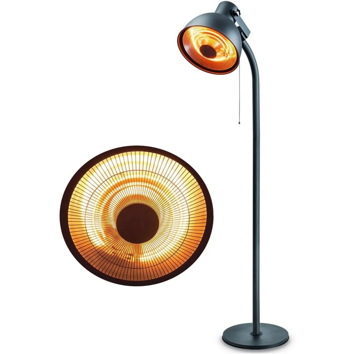 Settings Freestanding Infrared Heater, Plastic, Waterproof - detail 26