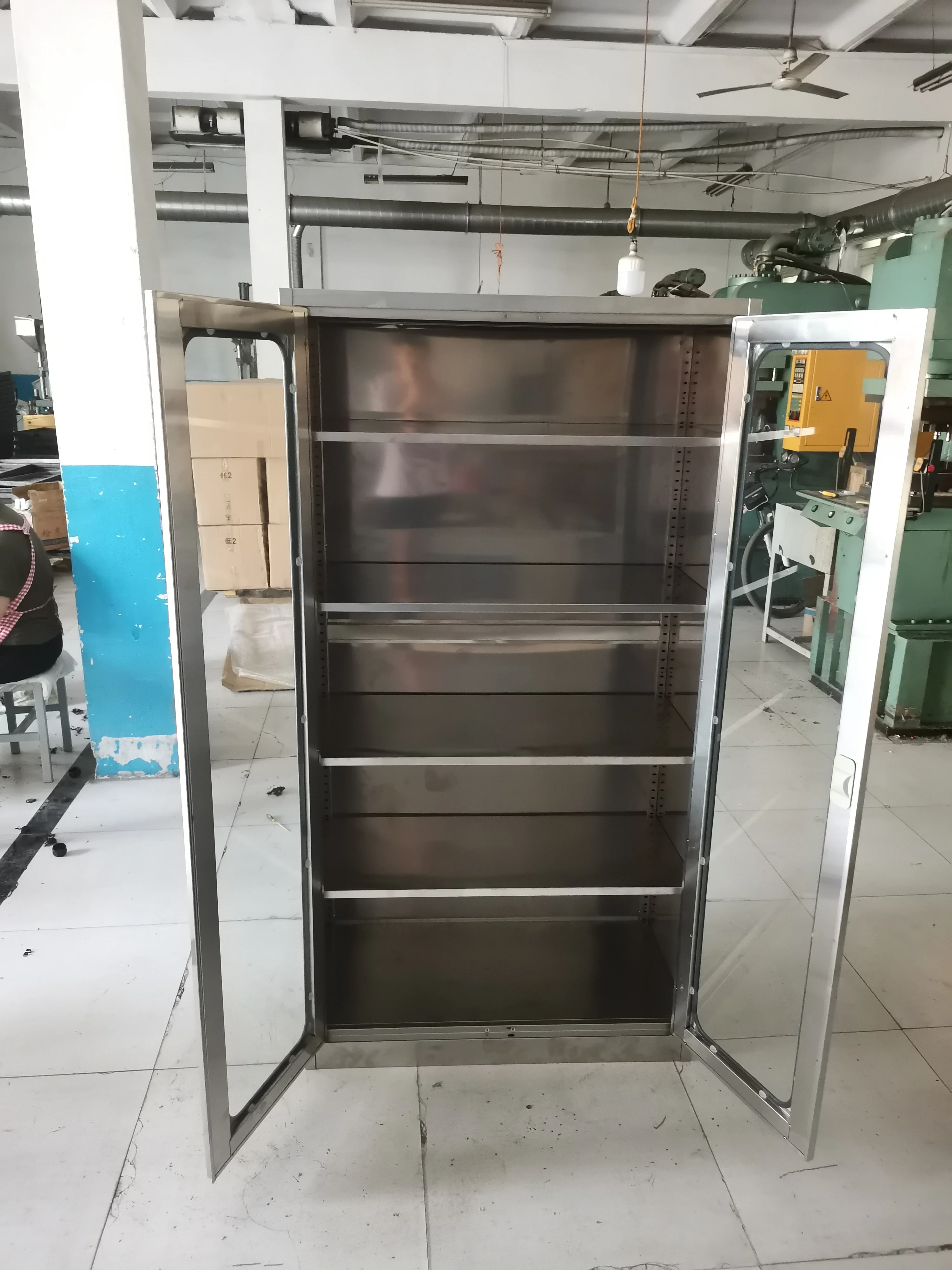 Factory Direct Sale Chemical Reagent Storage Cabinet Laboratory Display Cabinet for Hospital