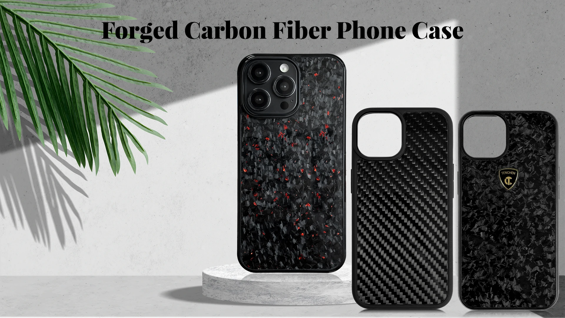 Tenchen Hot Sale Real Glossy Carbon Fiber Mobile Phone Case For Iphone ...