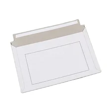 16*25cm Custom cardboard kraft envelope mailer hard envelopes