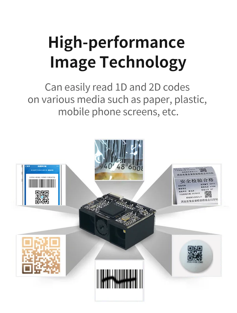 For Parking lot 1d 2d Code Scanner Engine Scan Reader Qr Barcode Scanner Module