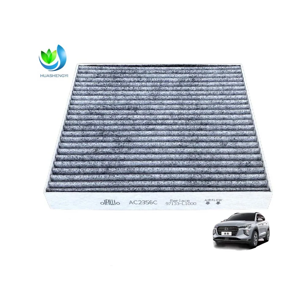 Walson Custom Replacement for Hyundai Premium Cabin Air Filter Includes Activated Carbon Hyundai Tucson