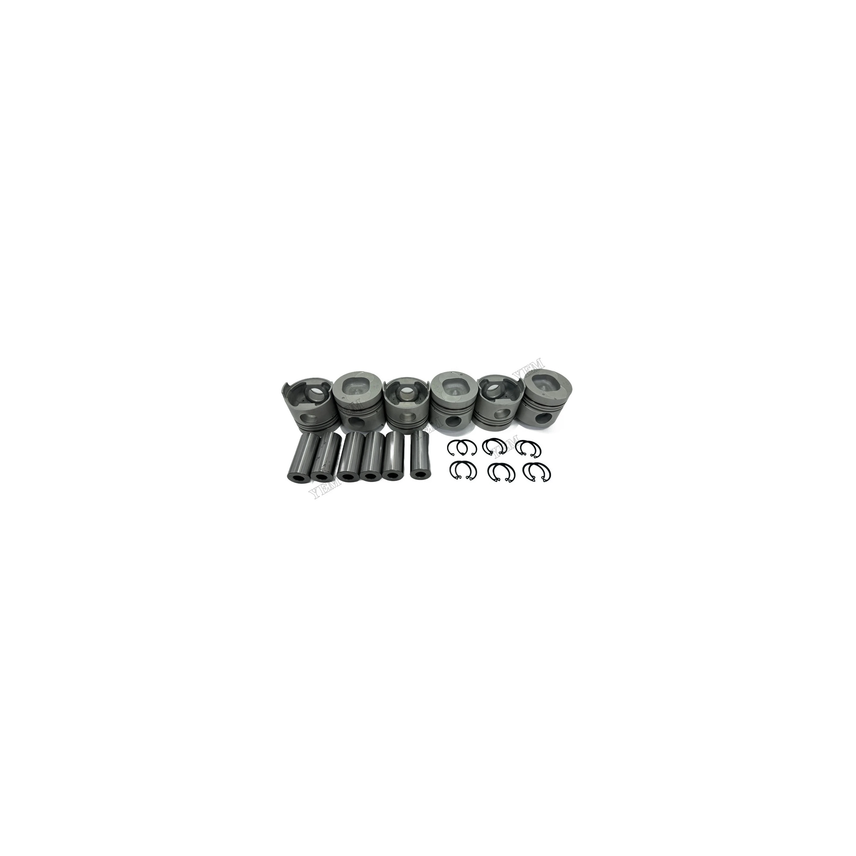Piston Kit Compatible for Isuzu 6BD1 Replacement Engine Parts China Manufacturer