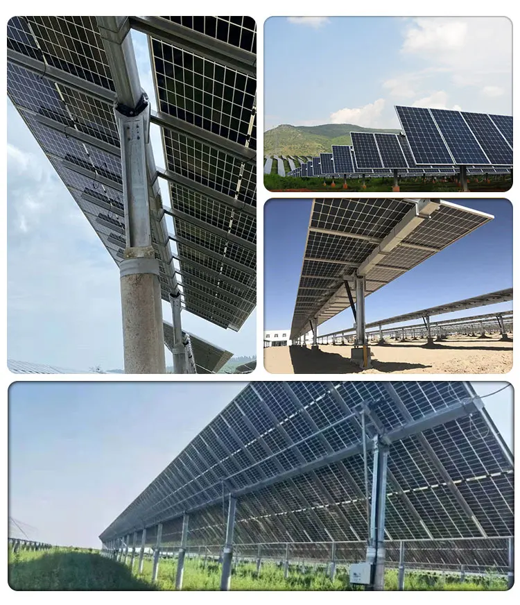 product made in china single axis solar sun tracker solar tracking systems with slew drive-4