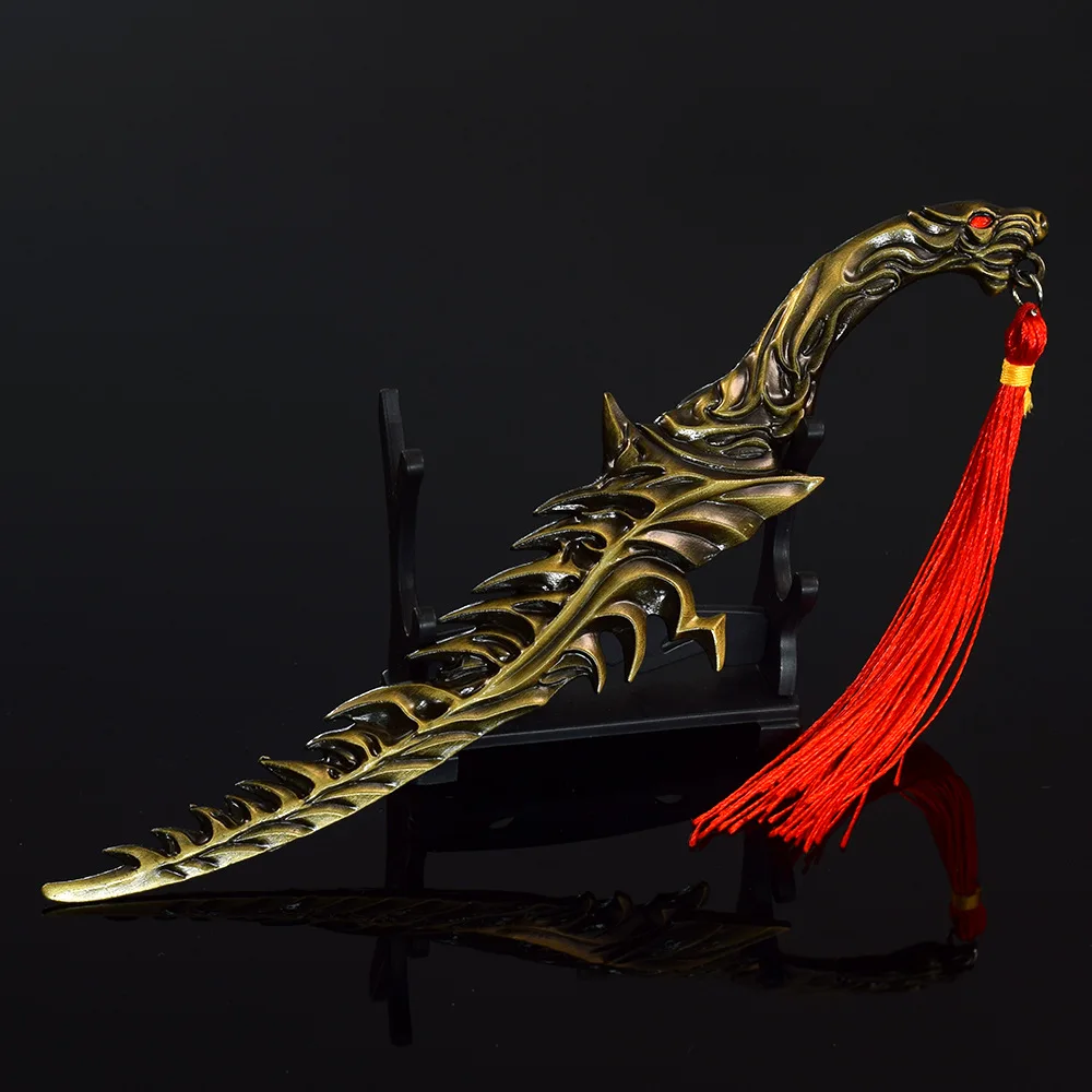 Metal Crafts Death Dagger Toy Models Metal Ornaments Elden Law Tour Around All Chinese Style Birthday Alloy Medal Casting Chenxi
