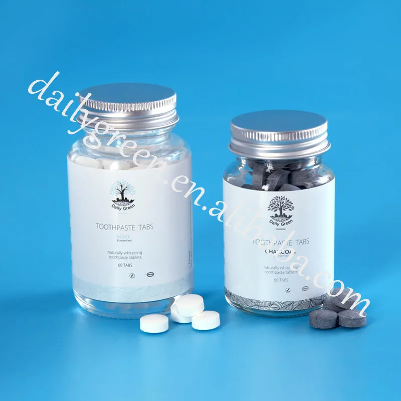 Biodegradable Package Hotel Toothpaste Tablets With Fluoride Wholesale