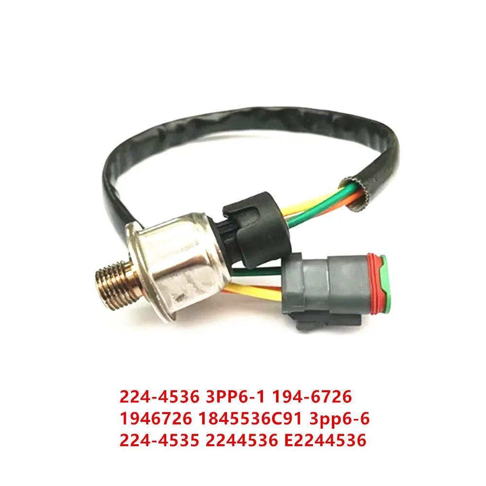 224-4536 Fuel Pressure Sensor - Heavy Duty for Caterpillar