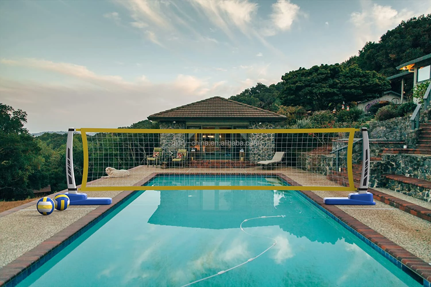 Wholesale Swimming Pool Volleyball Net Outdoor Volleyball Net Poolside Volleyball net