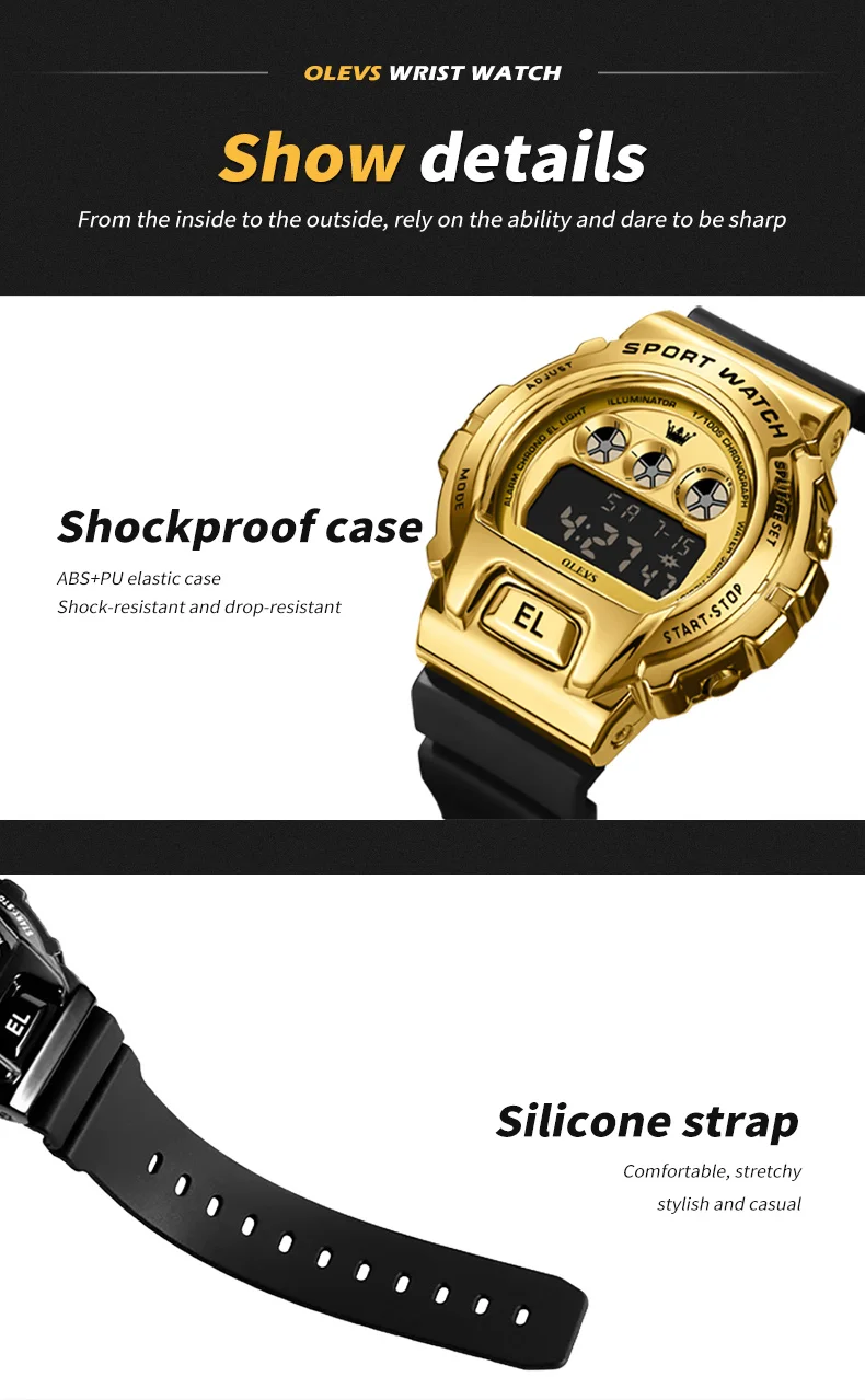 Watches Sports Silicone | 2mrk Sale Online
