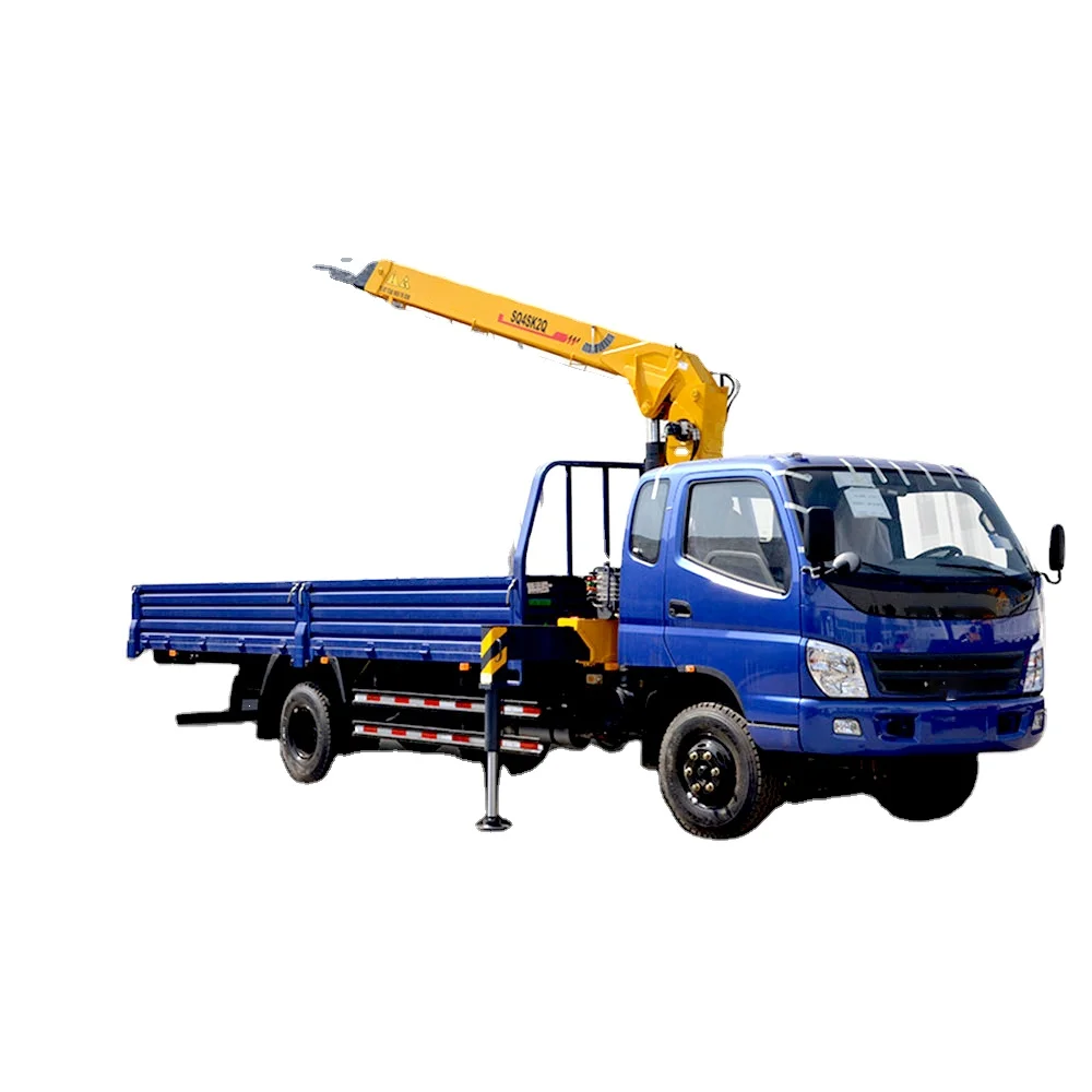 4 Ton 2 Tons Small Mobile Crane Truck Mounted Crane Manipulator Truck SQ4SK3Q
