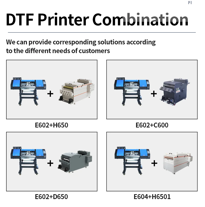 24 Inch 2 heads DTF Printer(E602+H650) 