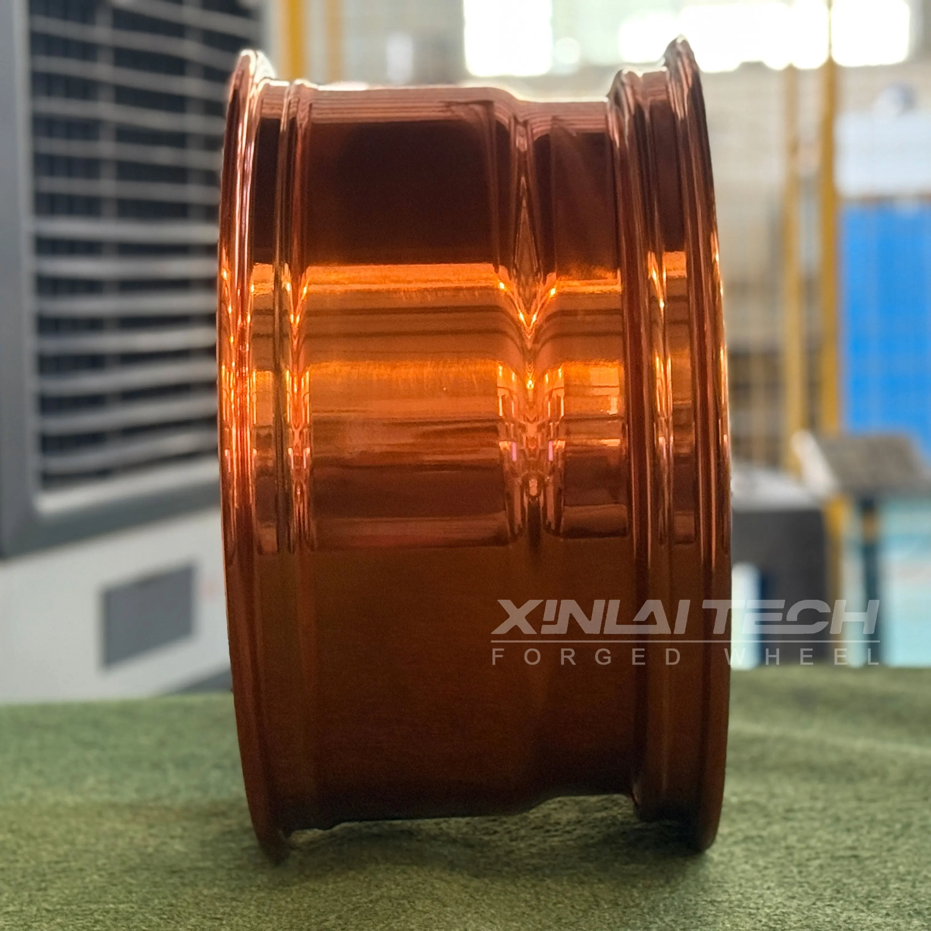 XL Satin Bronze 2-piece Forged Wheel Deep Dish Deep Lip Concave Custom Wheels 5x120 5x112 5x114.3 Racing Car Wheel - Image 3