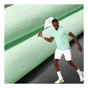 Biodegradable good Elastic Recovery less energy use SORONA Jersey for Tennis wear