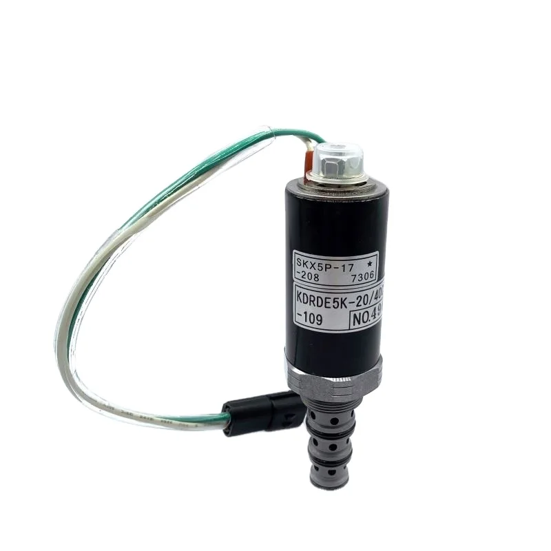 Skx5p-17-208 Solenoid Valve for Excavator Fittings - 1 Year