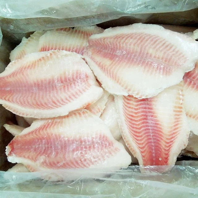Best Quality With IVP Packing of Frozen Fish Tilapia Fillet With Best Glazing