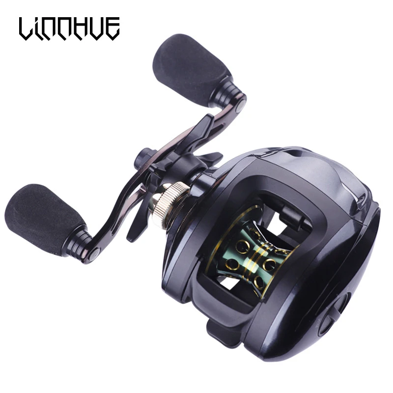 WB1000 2000 Baitcasting Reel Shallow/Deep Spool 6.3:1 High Speend