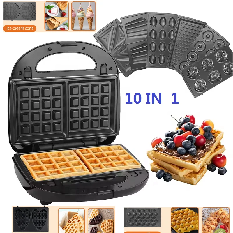 Electric Household Machine Breakfast Maker Machine With Toast Oven 3 in 1 Breakfast Makers