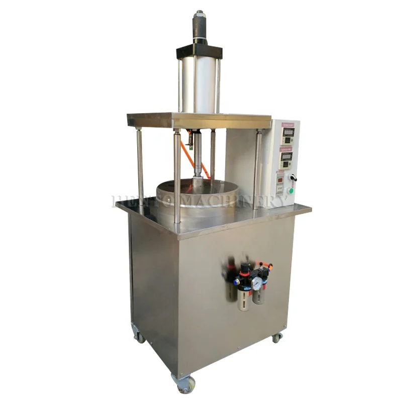 Automatic Pastry Making Machine / Thin Bread Making Machine Roast Duck Cake / Hydraulic Press Flour Tortillas