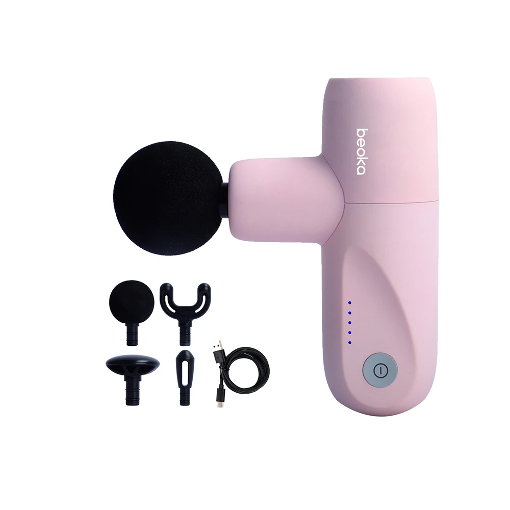 High Powered Personal  Body Massager Cheap Portable Handheld Gym Fascial Massage Gun Pro Super Mini Massage Tool