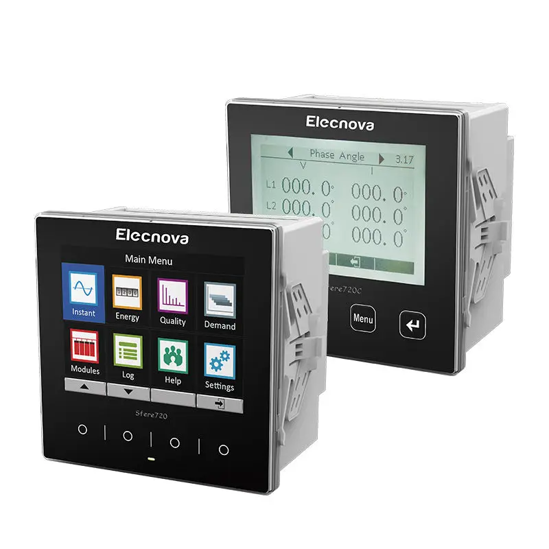 Electric Multi-channel Motor Recorder Sfere720 Electrical Three Meter Data 4g 3 Phase Power Analyzer