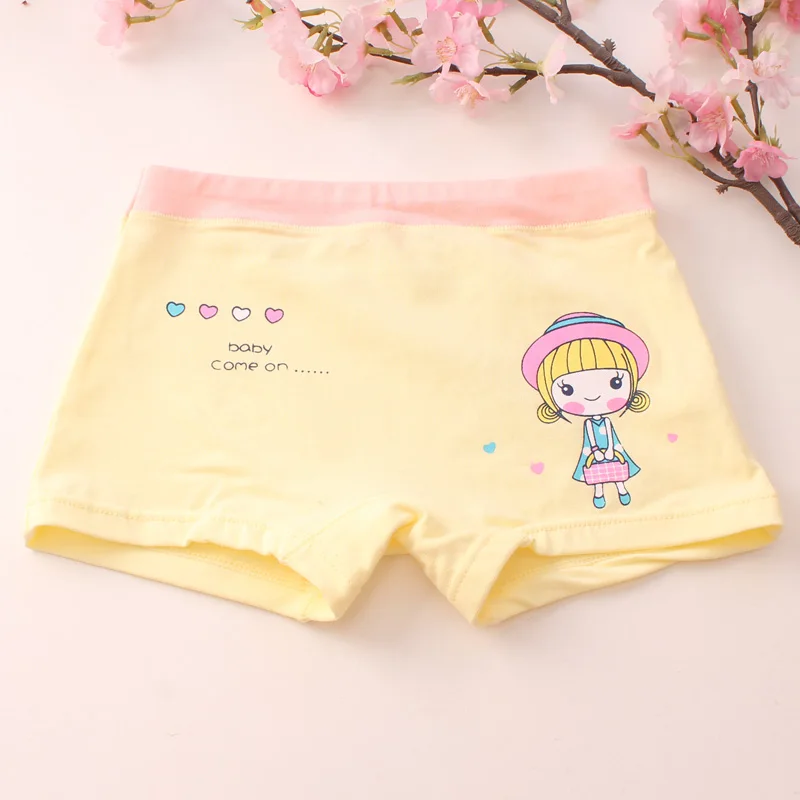 Новое нижнее белье, трусы для девочек, детские трусики с мультяшным рисунком, Симпатичные трусы, шорты, боксеры для девочек, хлопковые детские трусики