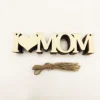 Wood color  I love mom