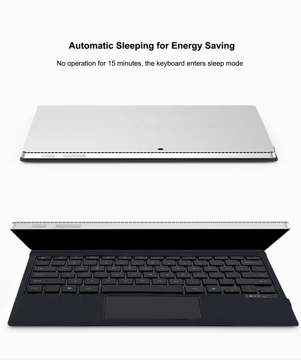 Advanced Technology Magnetic Adsorption Type Intelligent Double-Sided Clip Magic Keyboard For Pro Ipad Air PBK201 Laudtec manufacture