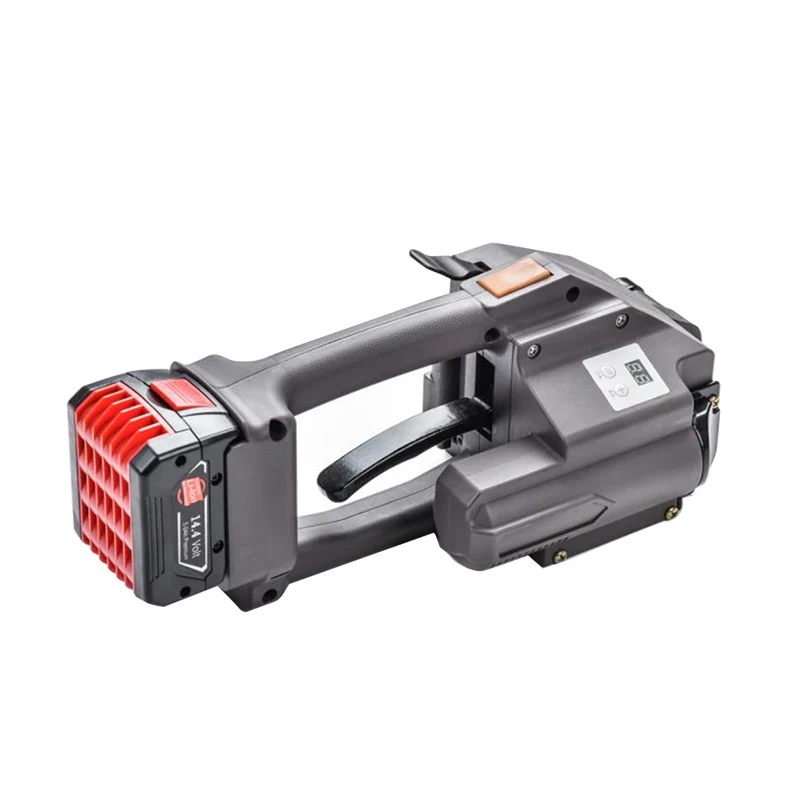 Electric Battery Powered Portable PP PET Strapping Machine with Motor for Textiles High-Accuracy Belt Packaging