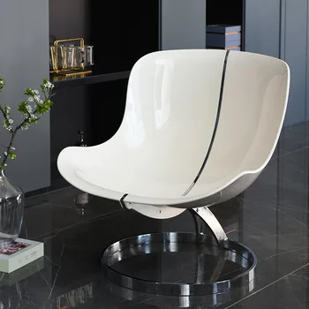 Nordic Ins OFFICE Reclining or Sleeping Lounge Chair Balcony Lazy Sofa Chair Dining Room Negotiation Backrest Chair