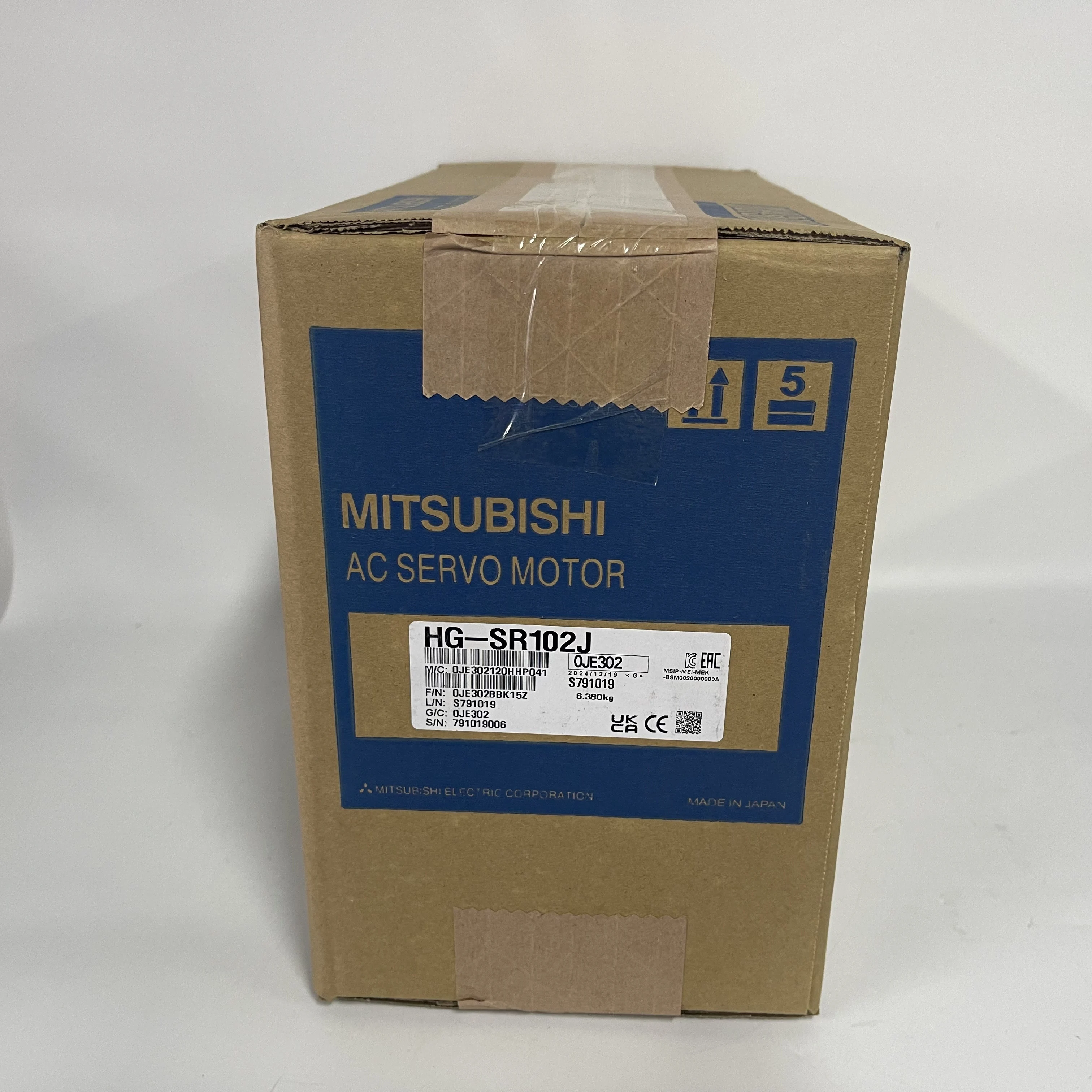 MITSUBISHI ELECTRIC AC Servo Motor HG-SR102J