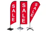 Customized beach flag