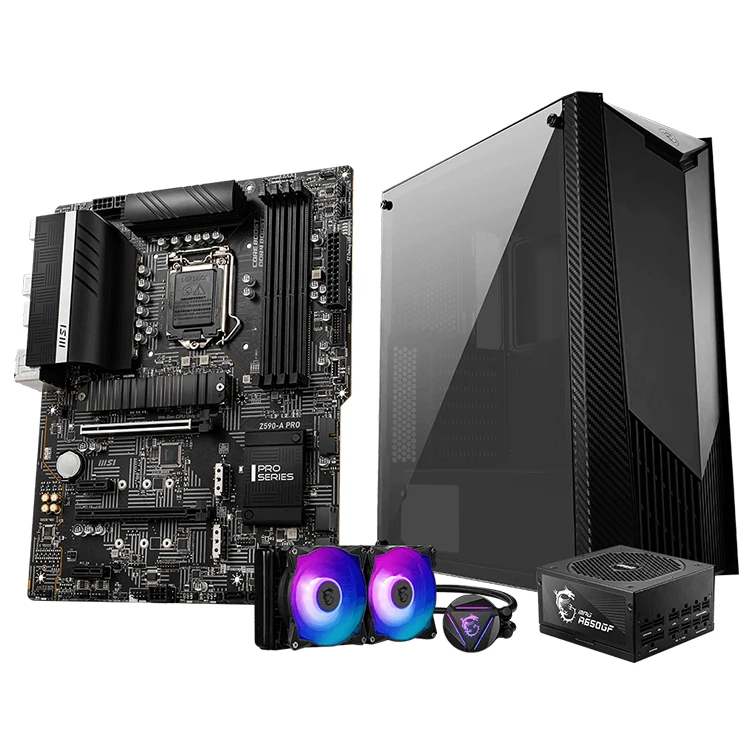 Motherboard MSI Z590-A PRO Yang Digunakan Mendukung Prosesor Intel Core  Pentium Celeron Generasi Ketiga dan Ke-10 untuk Soket LGA 1200