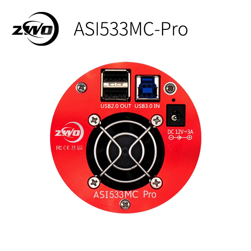 ZWO ASI533MC pro 天体観測カメラ ZWO社 天体撮影用冷却カラーカメラ ASI 533MC Pro ASI533