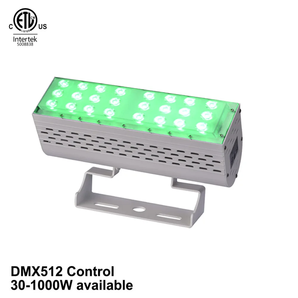 Китай 50 Вт 100 Вт 200 Вт 300 Вт DMX беспроводной пульт дистанционного управления Wifi изменение цвета наружный IP67 водонепроницаемый RGB & RGBW светодиодный прожектор