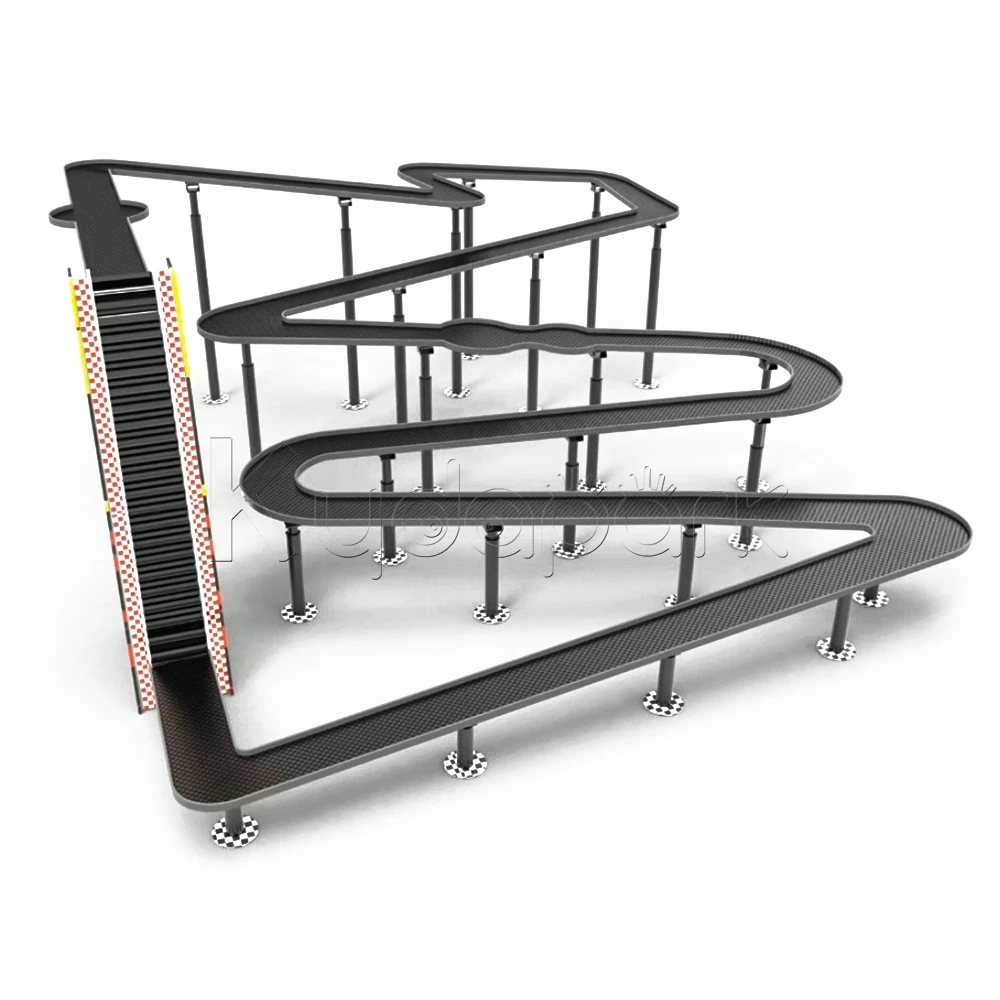 Pinball Ramp Track Custom Colorful Marble Pinball Racing Game Track Launcher for Engaging ...