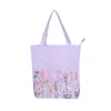 Pastel Purple with Lavender Fields Embroidery