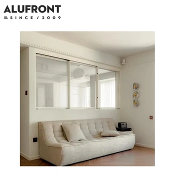 Australia AS2047 Certified Aluminum Frame Glass Sliding Window Horizontal Opening Sliding Windows for House