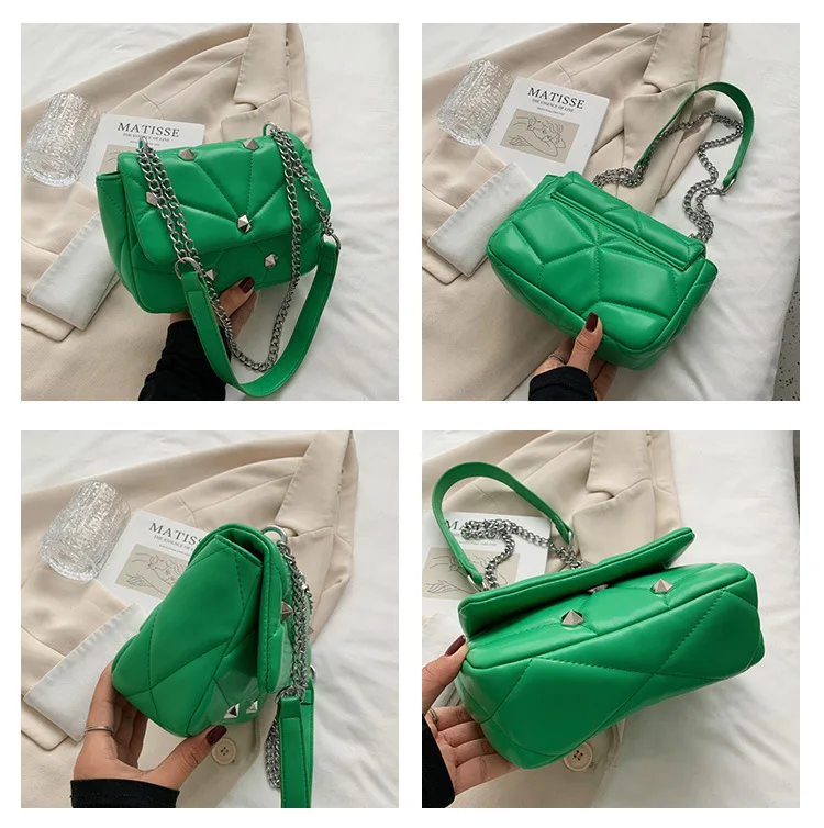 dark green coach bolsa