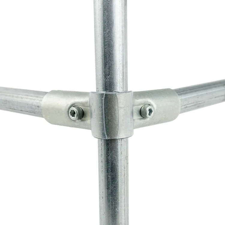 thumbnail image 2 of 3/4 Inch 90 Degree Structural Pipe Connector 3/4" EMT Connector For DIY Building Pipe Shelves 2 of 11