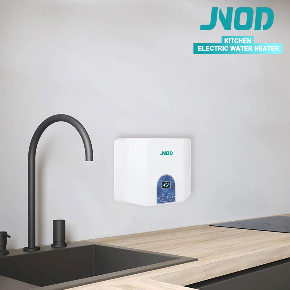 JNOD 110V Energy Saving Portable Electric Hot Water Heater Tankless Mini Bath Water Heater