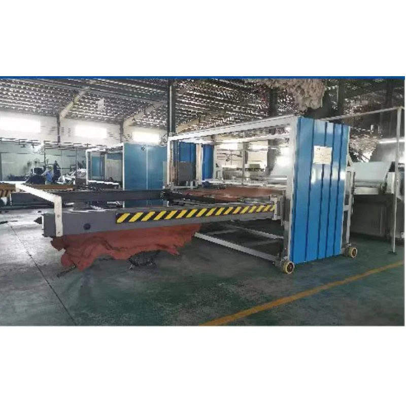 Computer Controlled Automatic Leather Stacking Machine for Stacking Leather